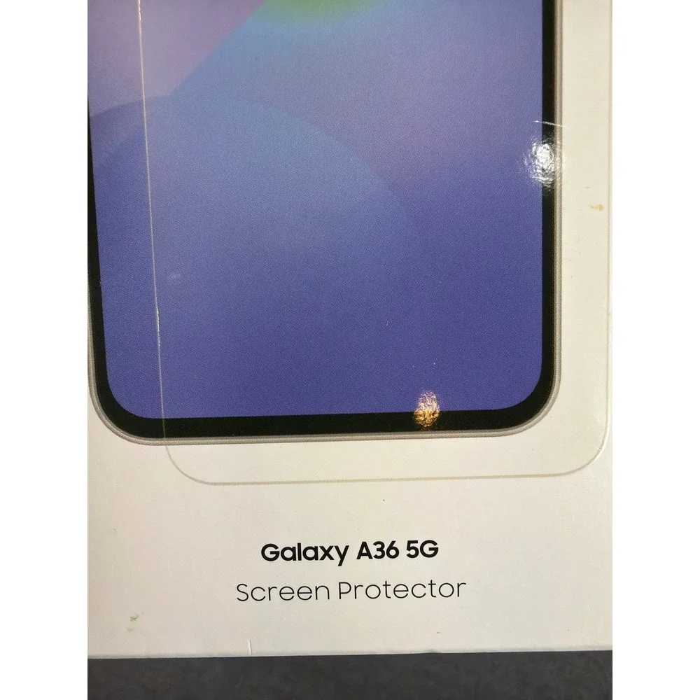 Samsung Official Screen Protector Galaxy A36 5G Clear 2-Pack EF-UA366 New‎
